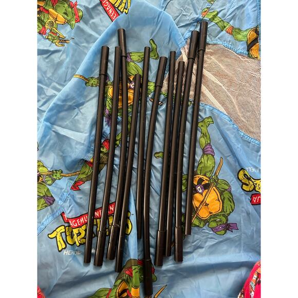 Vintage Ninja Turtles TMNT fun hut bed tent 72x35 inches INCOMPLETE - Picture 3 of 10